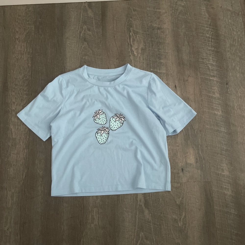 Blue crop too